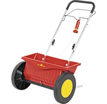 Chariot épandeur Wolf Garten avec poignée et deux roues