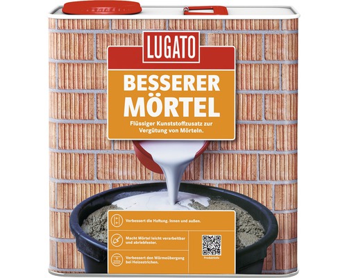 Additif pour mortier Lugato Meilleur mortier 1 kg