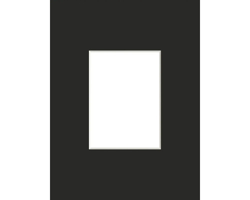Passe-partout complet noir 13x18 cm Passe-partout complet noir 13x18 cm