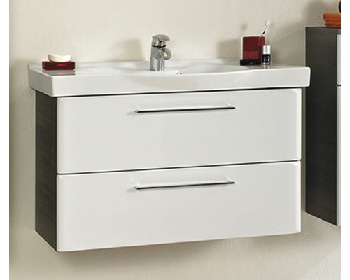 Waschtisch mit zwei Schubladen und Armatur