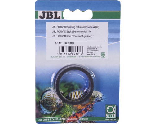 Dichtung JBL PC UV-C Schlauchanschluss 4 Stück