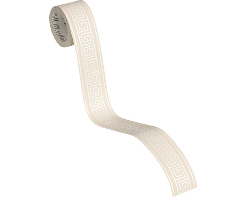 Bordure de papier peint avec motif de méandre