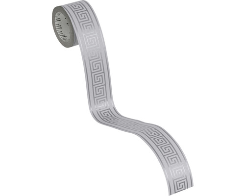 Bordure de papier peint avec motif de méandre sur rouleau