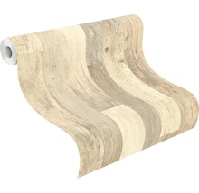 Rouleau de papier peint aspect bois