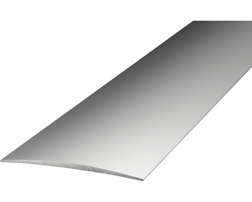 Prinz Übergangsprofil Alu silber selbstklebend 40 x 1000 x 4,6 mm Aluminium Flachprofil