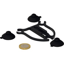 Support avec ventouses pour aquariums