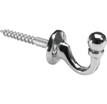 Kleiderhaken mit Schraube aus Metall
