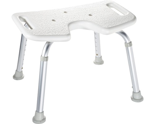 Tabouret Douche Salle de Bain Pas Cher Scandic Noir de Kleine Wolke