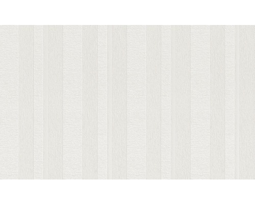 Papier peint intissé 142419 Wallton Rayures blanc Papier peint à rayures