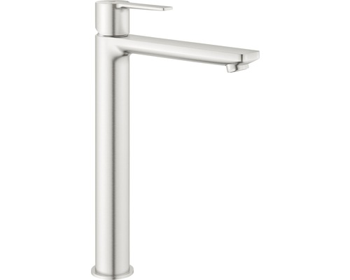 Robinet de lavabo pour vasque à poser GROHE Lineare supersteel mat 23405DC1