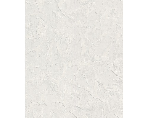 Papier peint intissé 143706 Wallton Technique blanc Papier peint avec structure d''enduit