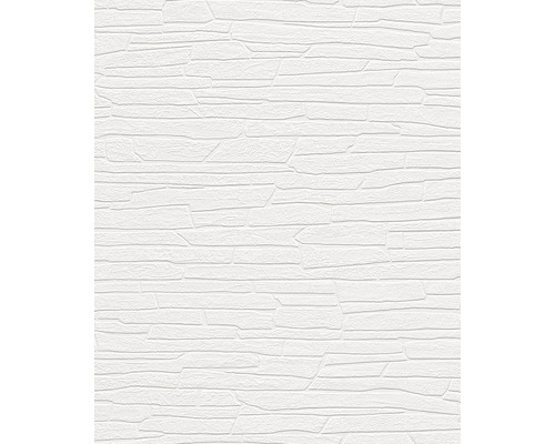 Papier peint intissé 150001 Wallton Aspect pierre blanc