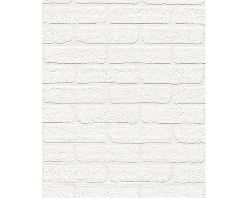 Papier peint intissé 150100 Wallton Aspect pierre blanc