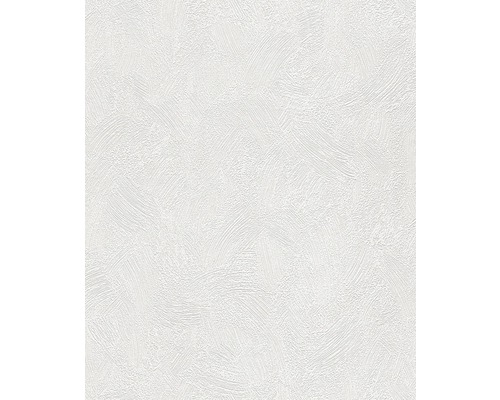 Papier peint intissé 173413 Wallton Technique blanc Papier peint texturé avec structure d''enduit