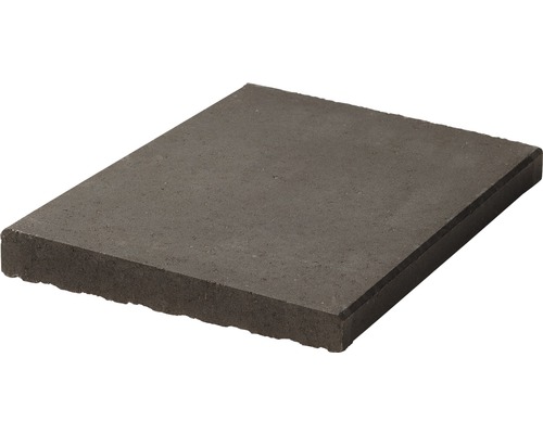 Chaperon toit en appentis anthracite 49 x 35 x 5-3,5 cm