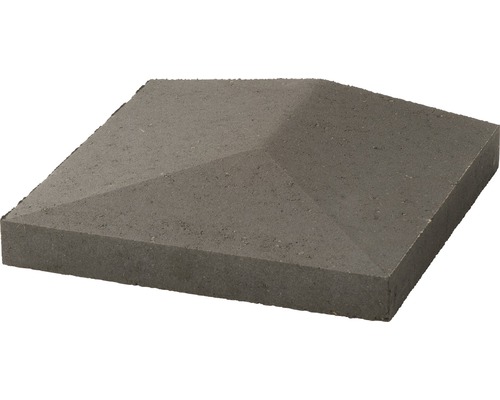 Quadratische Pfeilerabdeckung aus Beton