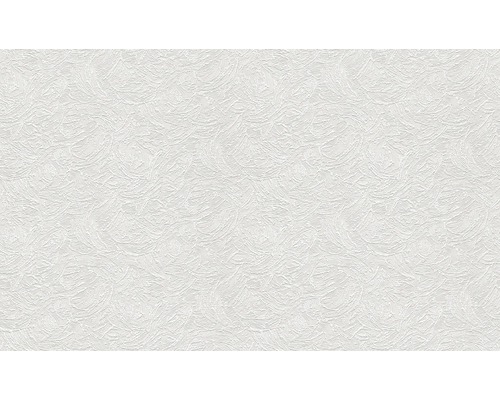 Papier peint intissé 178128 Wallton Technique blanc Papier peint structuré à motif blanc