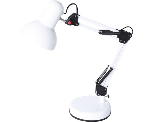 FLAIR Lampe de bureau 1 ampoule H 52 cm Bootis blanc