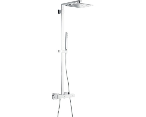 Colonne de douche avec thermostat GROHE Euphoria Cube XXL System 230 chrome 26087000