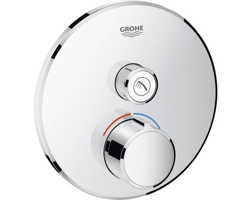 Robinet de baignoire encastré GROHE GROHE SmartControl Mixer chrome 29144000