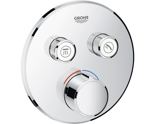 Robinet de baignoire encastré GROHE GROHE SmartControl Mixer chrome 29145000