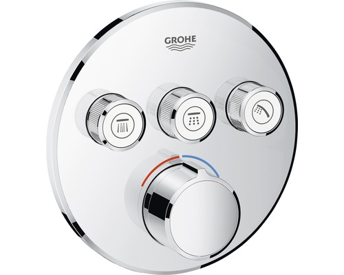 Robinet de baignoire encastré GROHE GROHE SmartControl Mixer chrome 29146000