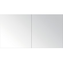 Spiegelschrank Sanox Porto 120 x 13 x 65 cm eiche natur 2-türig-thumb-0