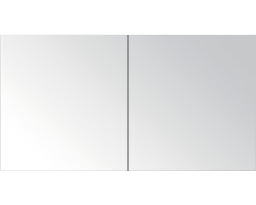 Spiegelschrank Sanox Porto 120 x 13 x 65 cm eiche natur 2-türig-0