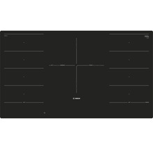 Table de cuisson à induction Bosch avec cinq zones de cuisson