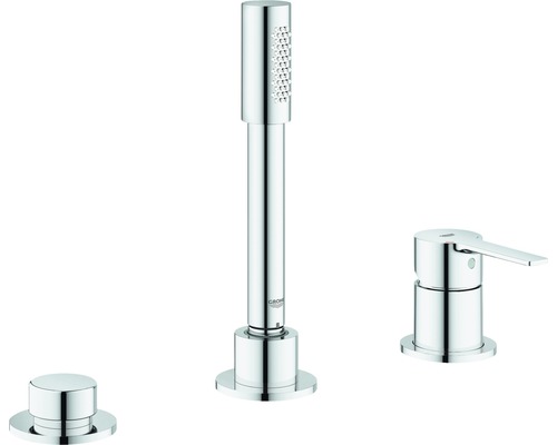 GROHE Wannenrandarmatur LINEARE chrom 19965001