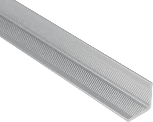 Konsta Wandabschluss Aluminium/Silbergrau 40x40x2500 mm