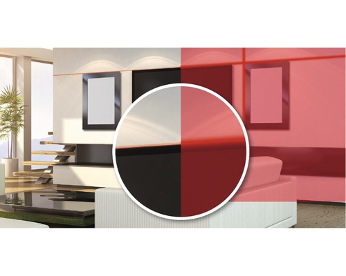 Helle und dunkle Raumgestaltung im Vergleich