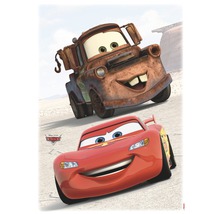 Zeichentrickfiguren Lightning McQueen und Hook aus Cars