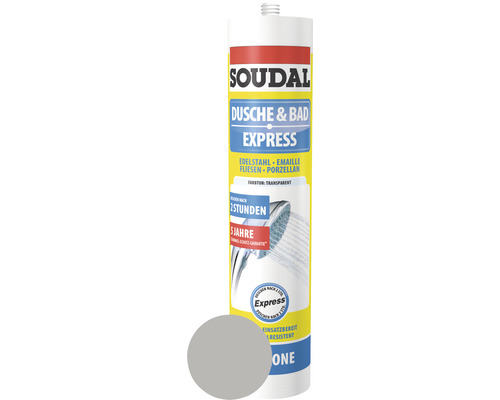 Silicone express Soudal douche & salle de bains manhattan 300 ml