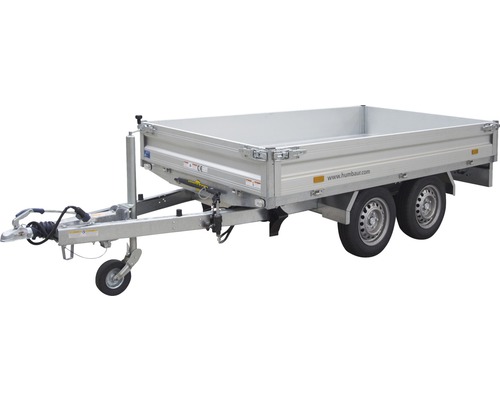 Remorque benne Humbaur Tipper M 2000 2680 x 1500 x 300 mm freinée poids total autorisé 2000 kg-0