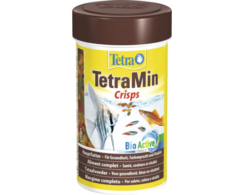 TetraMin Nourriture pour poissons Pro Crisps 100 ml Nourriture pour poissons TetraMin Crisps dans un récipient