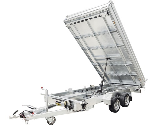 Remorque basculante ouverte pour le transport de marchandises