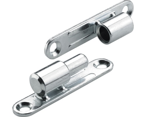Ruban de rénovation, galvanisé 15x83,5 mm, 2 pièces Charnière à boîtier pour meubles
