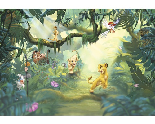 Papier peint panoramique papier 8-475 Disney Edition 4 Roi Lion Jungle 8 pces 368 x 254cm