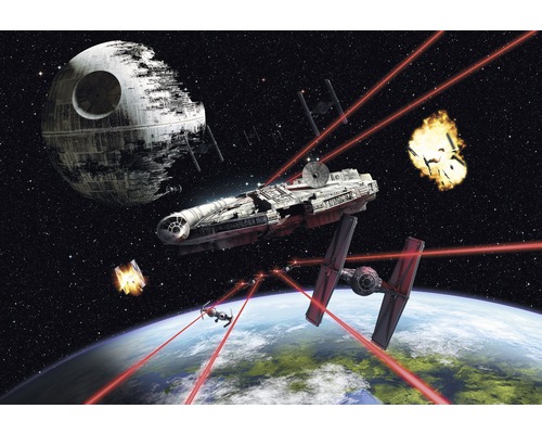 Papier peint panoramique papier 8-489 Disney Edition 4 Star Wars Falcon 8 pces 368 x 254cm