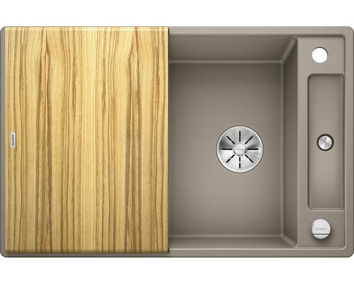 Évier avec planche à découper