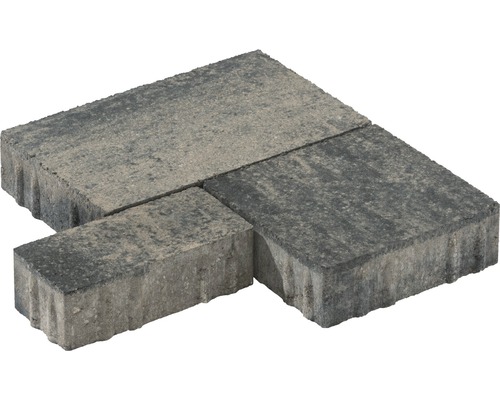 Pavé multiformat iWay Trend quartzite épaisseur 6 cm