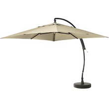 Freiarm-Sonnenschirm mit Ständer für den Garten