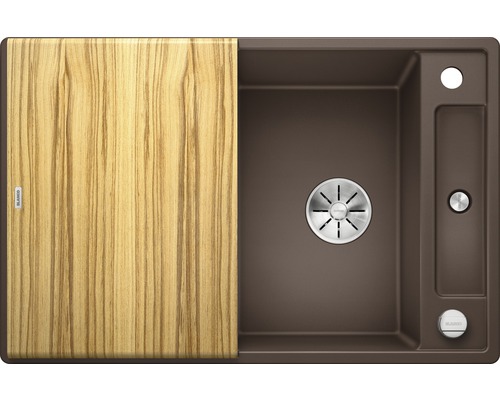 Évier avec planche à découper