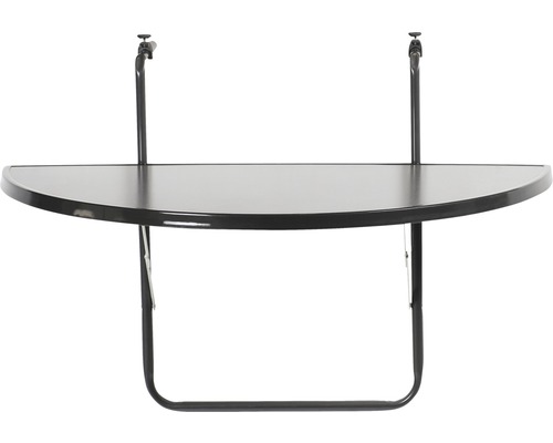 Halbrunder Balkontisch zum Einhängen