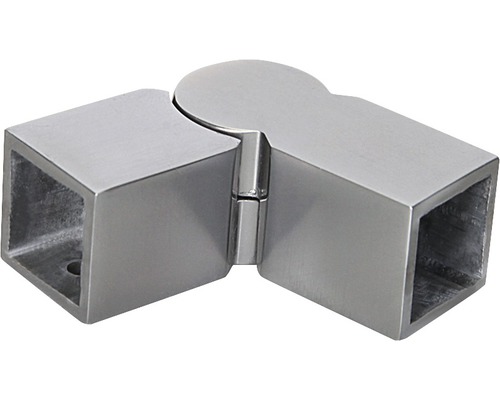 Articulation pour barres carrées en aluminium (pack = 5 pièces) (88)