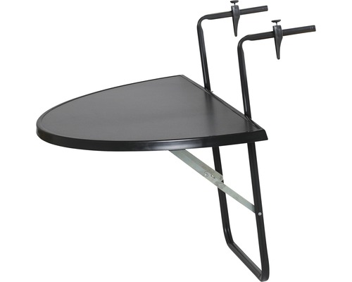 Balkonhängetisch zur Befestigung am Balkongeländer