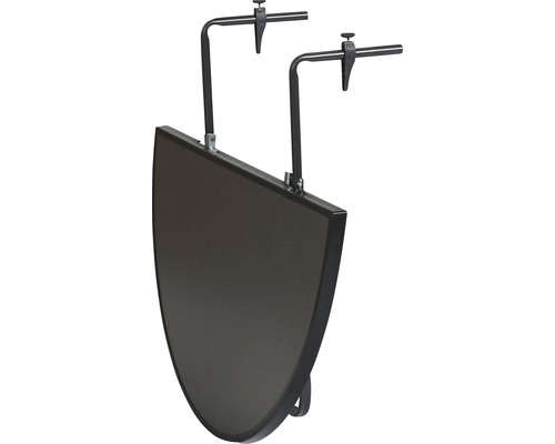 Balkontisch zum Einhängen mit Klappfunktion