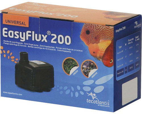 Pompe Tecatlantis EasyFlux 200 aquatlantis 3,5 W 230 l/h pompe universelle pour aquarium-0