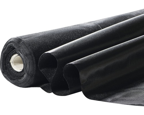 Intissé anti-mauvaises herbes 50g/m² FloraSelf® 25x2 m, noir Rouleau de gazon synthétique